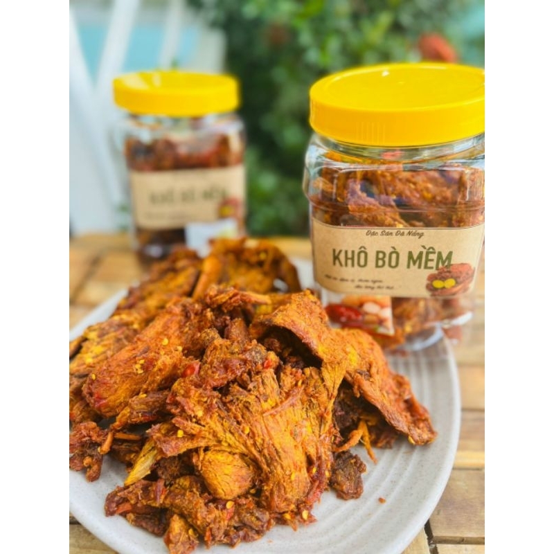 1kg dried beef with soft and spicy taste