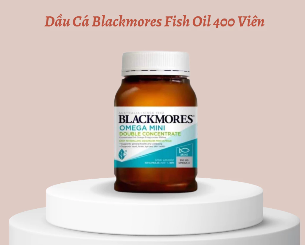 Fish oil Blackmores Fish Oil 400 fish oil capsules