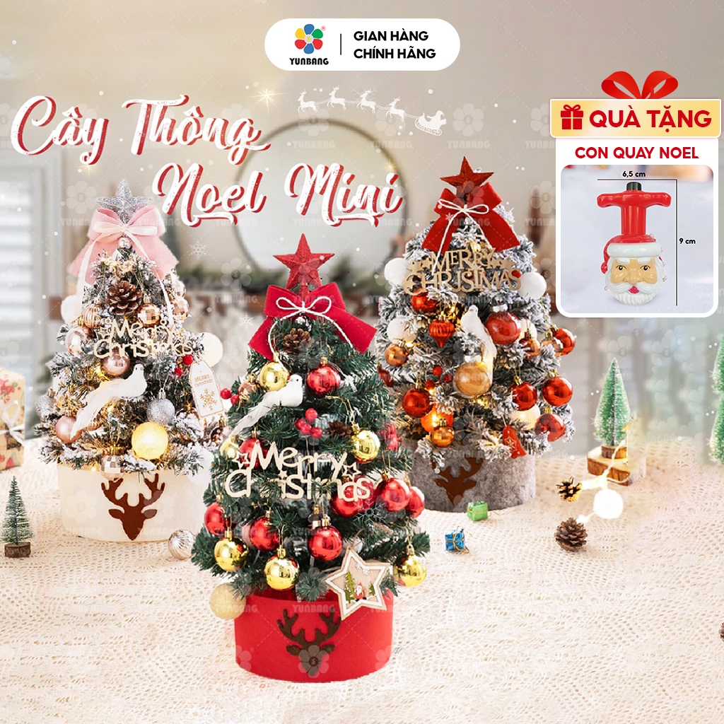PVC Christmas Tree, Mini Tabletop Christmas Tree, Includes All Accessories