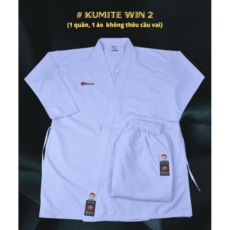 Kumite win 2 bushido (1 shirt 1 pants, no shoulder)