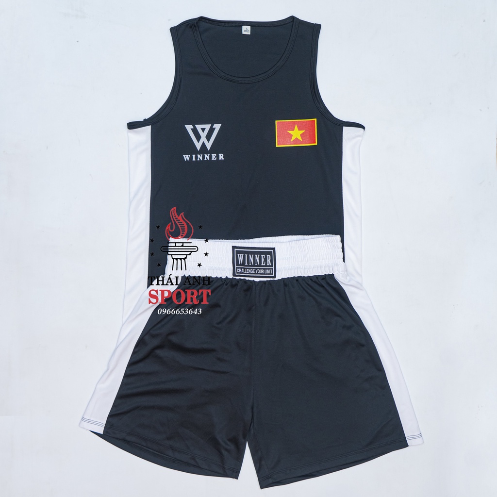 Boxing clothes set of Winner Sesame Fabric movement