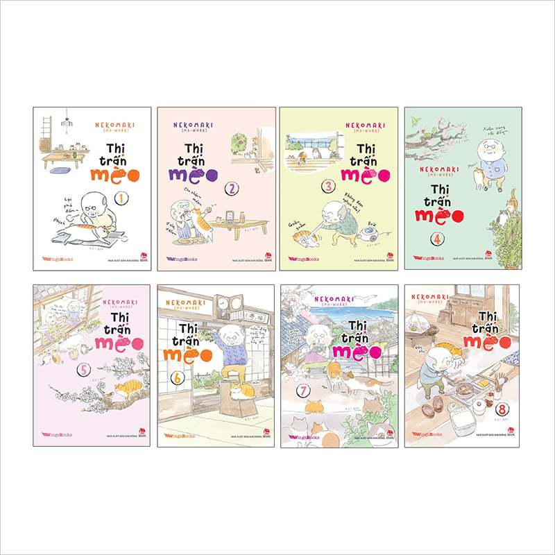 Combo Truyện - Thị Trấn Mèo ( Tập 1 tới Tập 8 ) [ TB 2024 ]