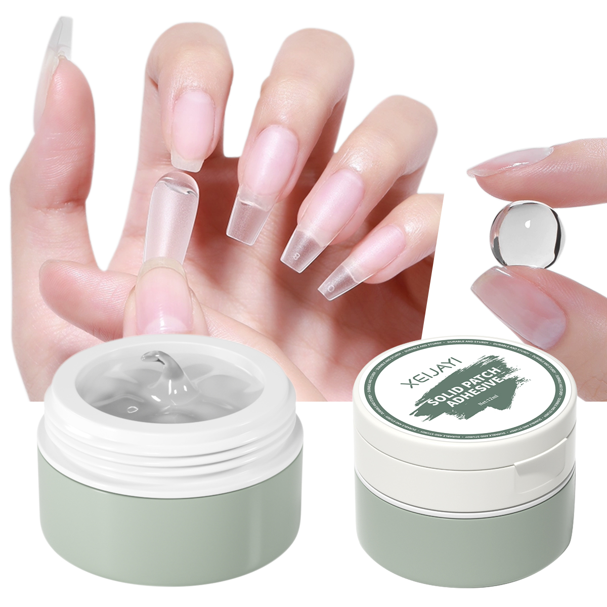 Gel gel is super strong nail glue, 3D sculpture nail glue