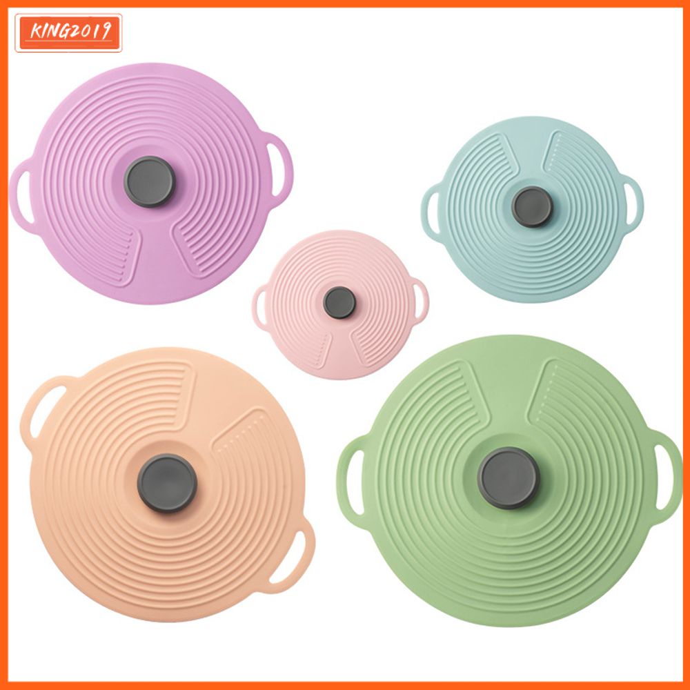 Nắp Đậy Nồi Bằng Silicone Thông Dụng Cho Nhà Bếp