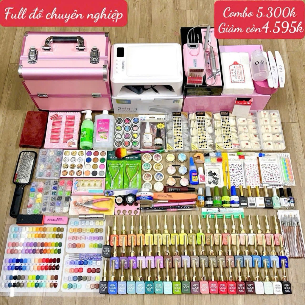 Combo nail enough to study and professional