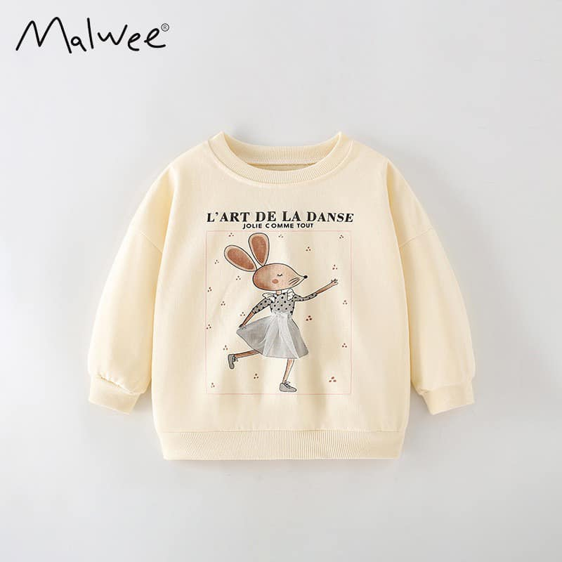 [Children's sweatshirts] Boys' sweatshirts, girls, sweatshirts for children to print liquid frame patterns, cartoon cotton