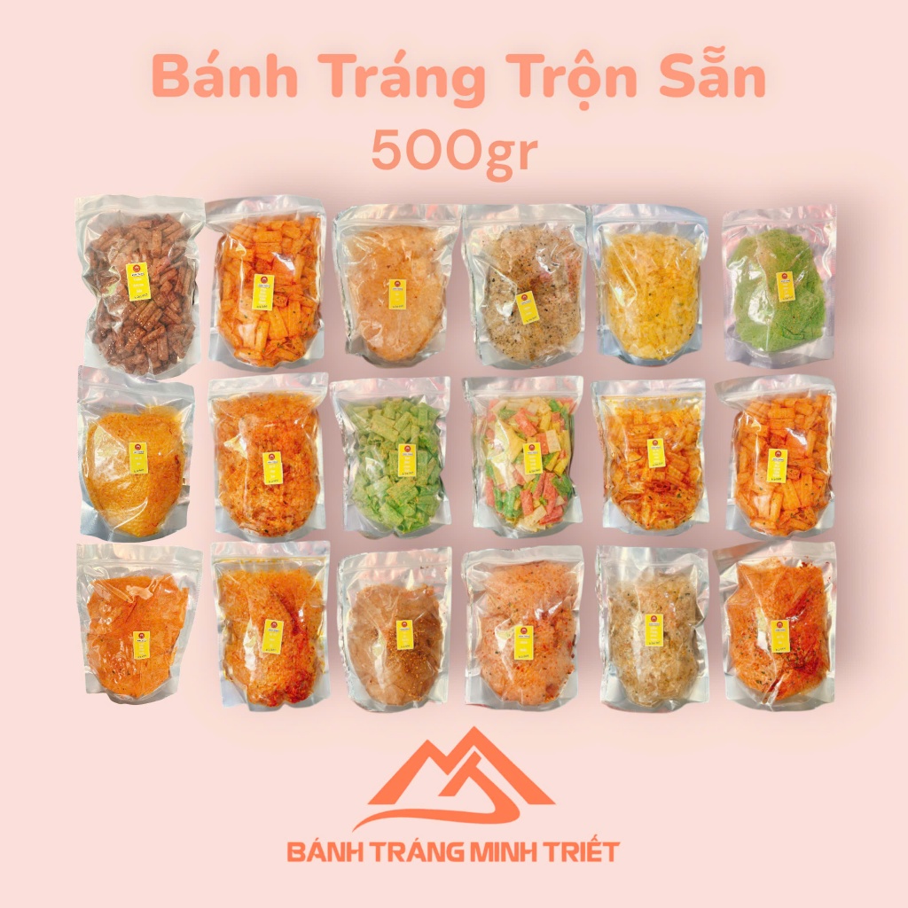100gr bánh tráng trộn sẵn Tây Ninh tất cả 30 vị