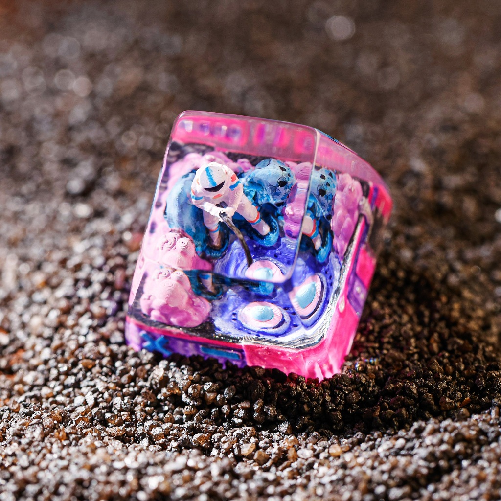 Keycap manual for mechanical keyboard for astronauts