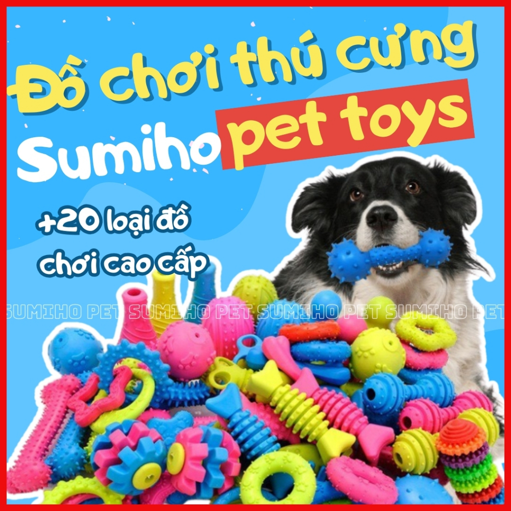 Đồ chơi tương tác với chó mèo Sumiho (Nhiều loại) phụ kiện cho thú cưng giúp tránh cắn phá đồ đạc
