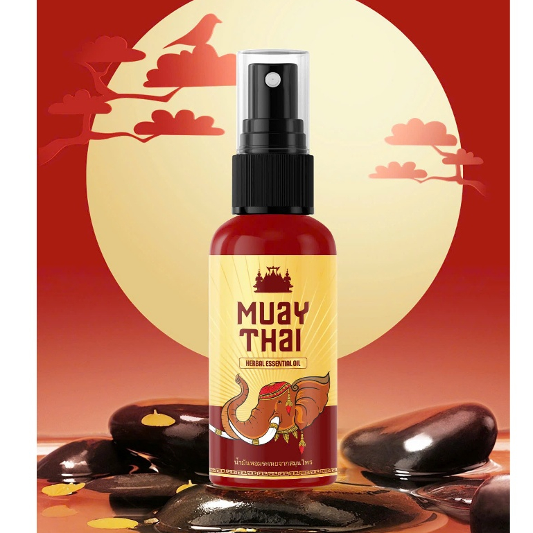 (Speeding _Sale) Thai Muay Muay Massage Spray Oil