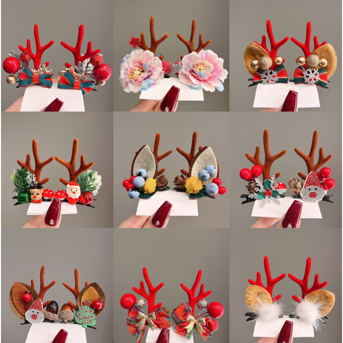 Beautiful Hairpins in Many Models for the Christmas Season