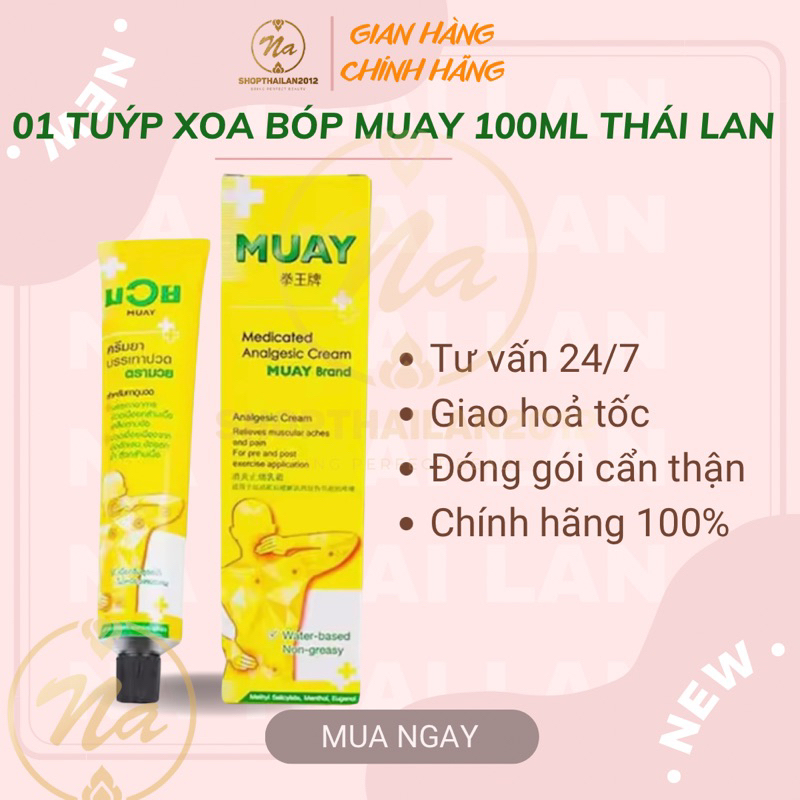 01 type of Muay 100ml Thailand massage