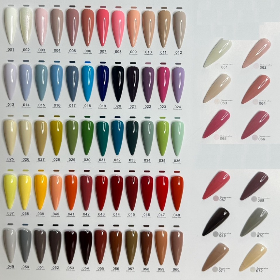 Sơn Gel Very Good Lẻ Màu - Bảng Màu 72 Màu 15ml