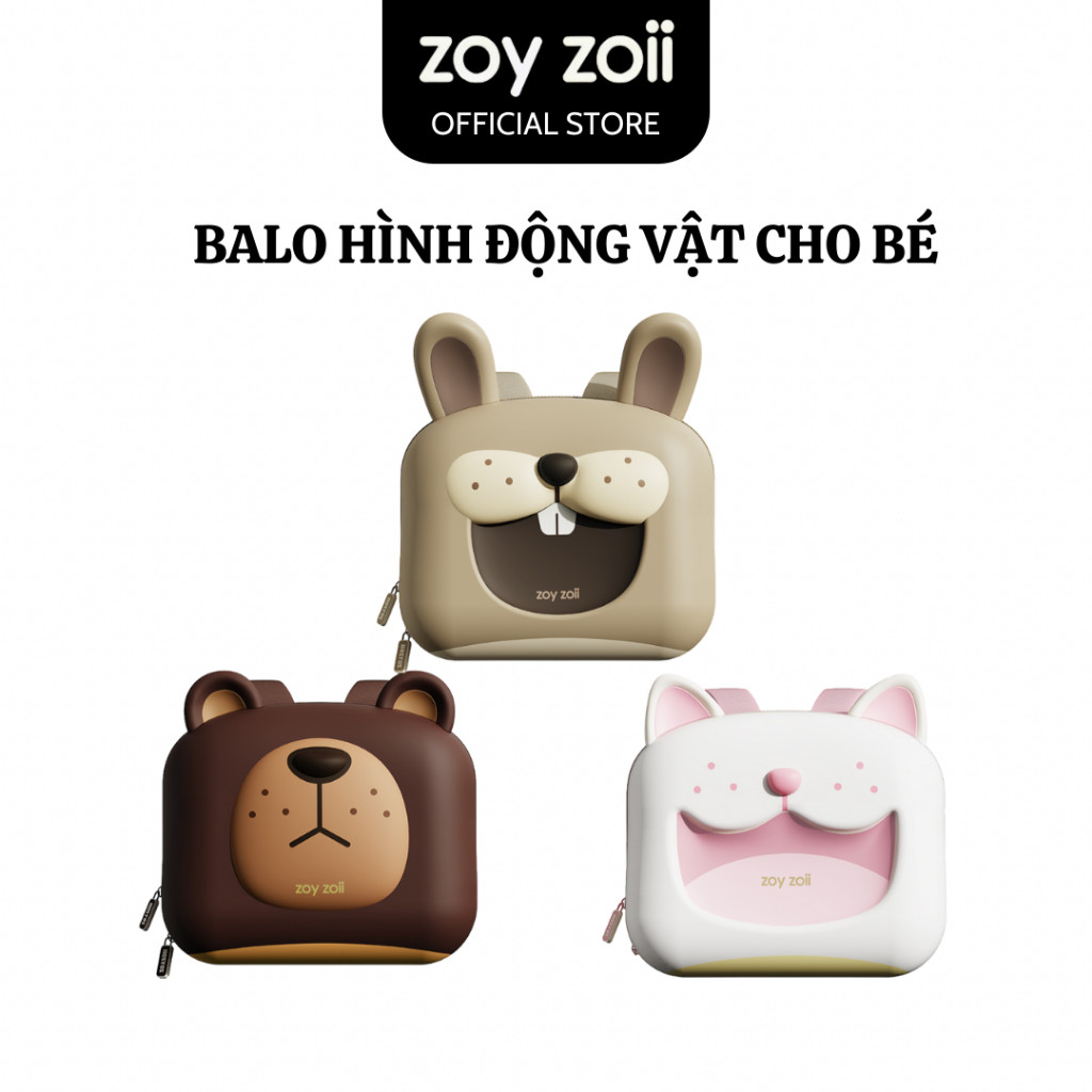 Zoyzoii backpack for Kindergarten forest Series Backpack animal backpack for kindergarten to go to B18-B code