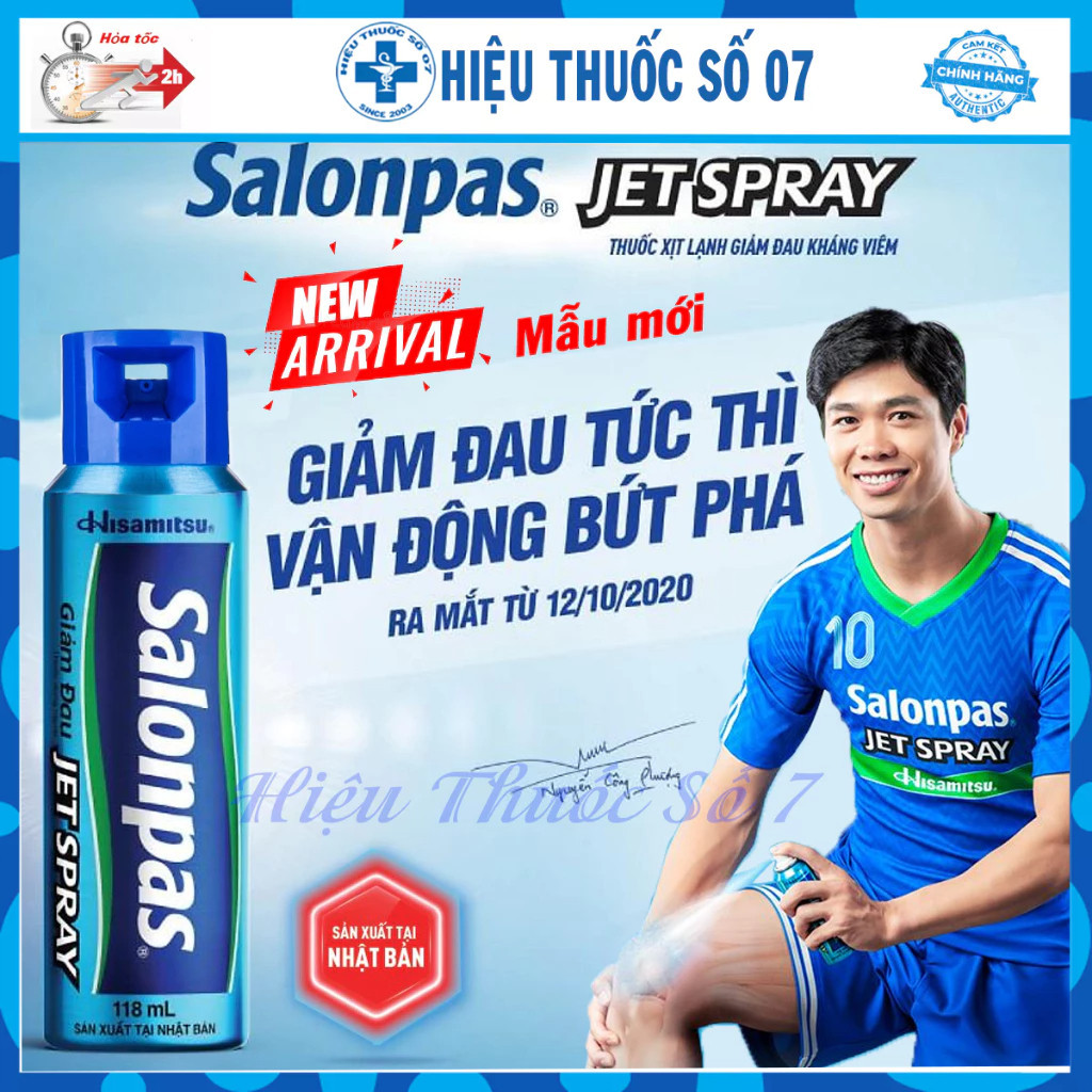 Salonpas Jet Spray Hisamitsu Cold Cold Spray Sports Sports Sports 118ml bottle (new model - Date Xa)