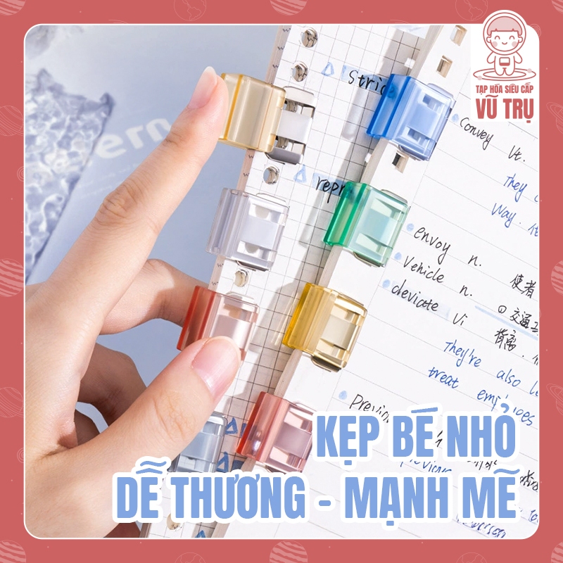 Cute little paper clip, capybara paper, convenient color plastic paper clip