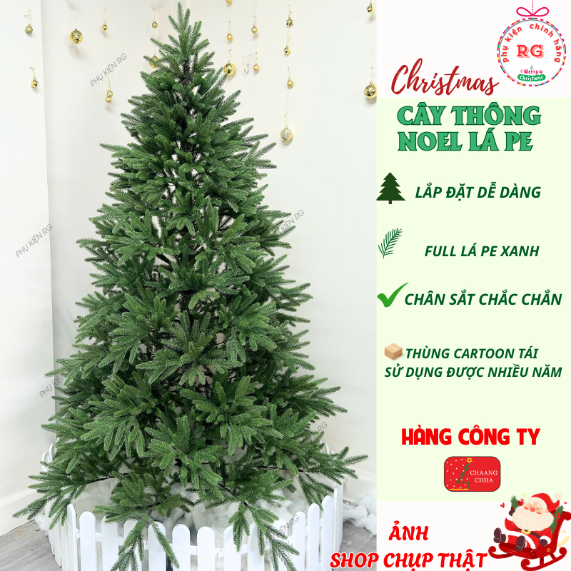 High-quality FULL LEAF PE Christmas Tree from Chaang Chiia Company, Christmas Tree for Home Decoration
