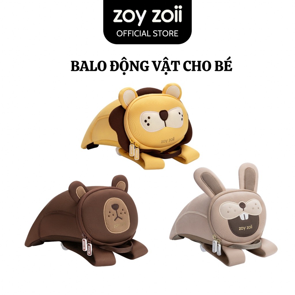Zoyzoii backpack for baby Animals Shaped Toddler Backpack forest animal shape for children to go to school code B28