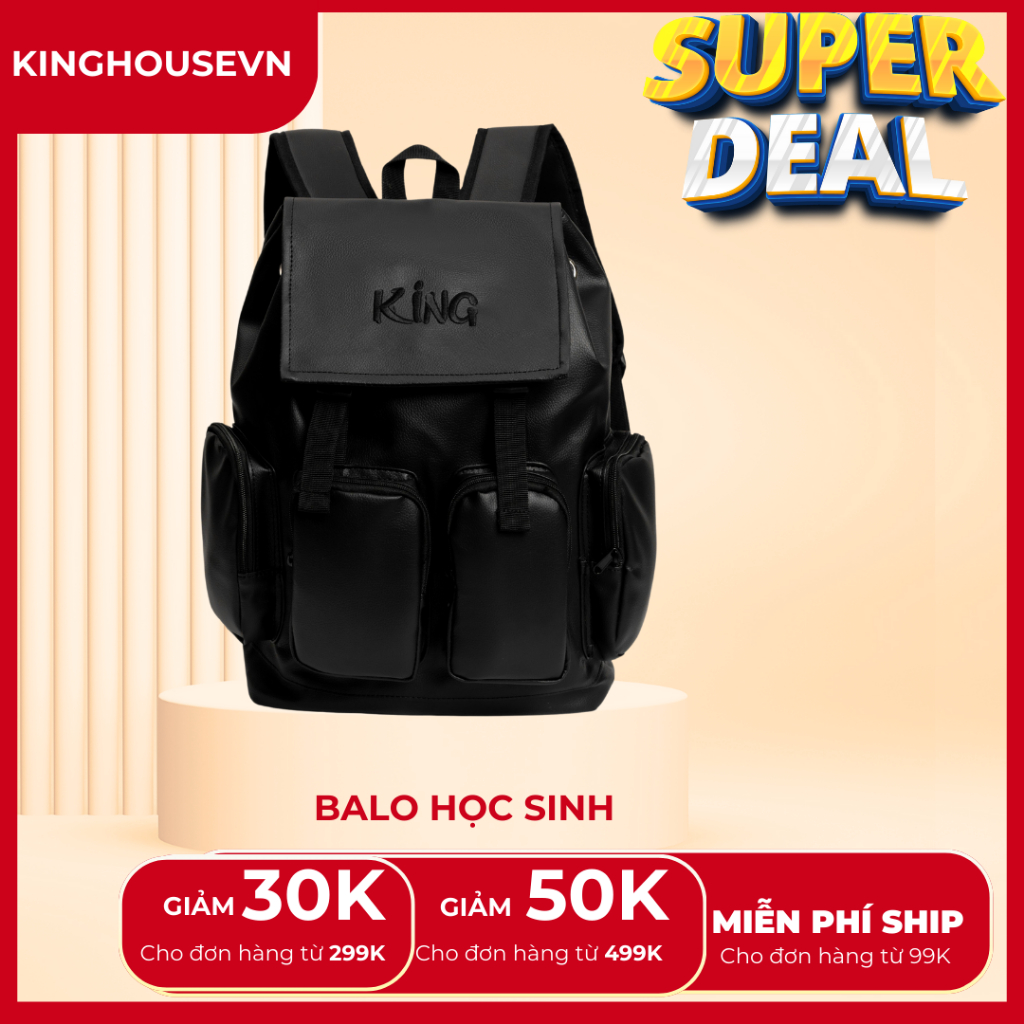 King 4 Backpack on - Backpack Unisex waterproof - Black - Cremation motifs