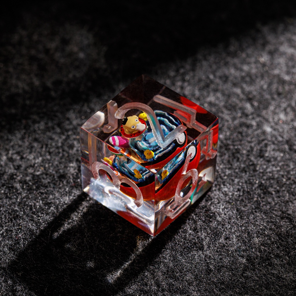 Bộ Xúc Xắc Pokemon Thủ Công Bằng Epoxy Resin Các Mặt D4 D6 D8 D10 D12 D20