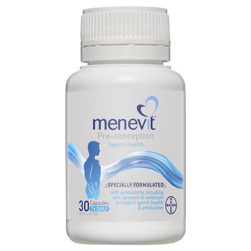 Menevit Pre-Conception Sperm Health - Viên uống tăng chất lượng tinh trùng Menevit Goodhealth Cho Nam Giới  