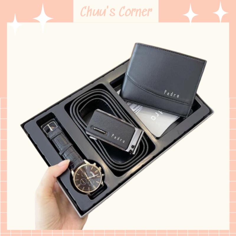 [Fullbox + Paper bag] Set of men's watches, meaningful birthday gifts for boyfriends