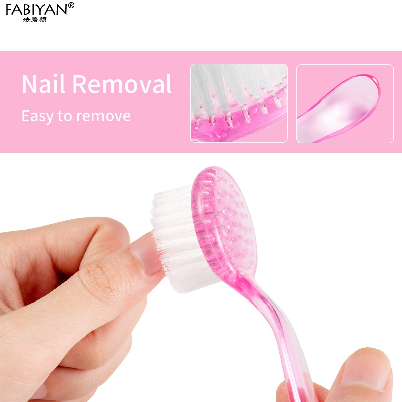 Nail Art Bàn chải làm sạch bụi Di động Acrylic Gel Powder Loại bỏ Sequins Dụng cụ chăm sóc móng tay