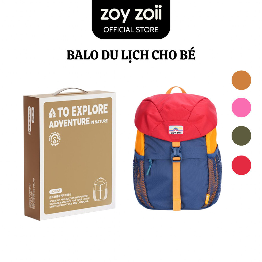 Zoyzoii travel backpack for baby girl page, compact backpack Natural Adventure Series B73