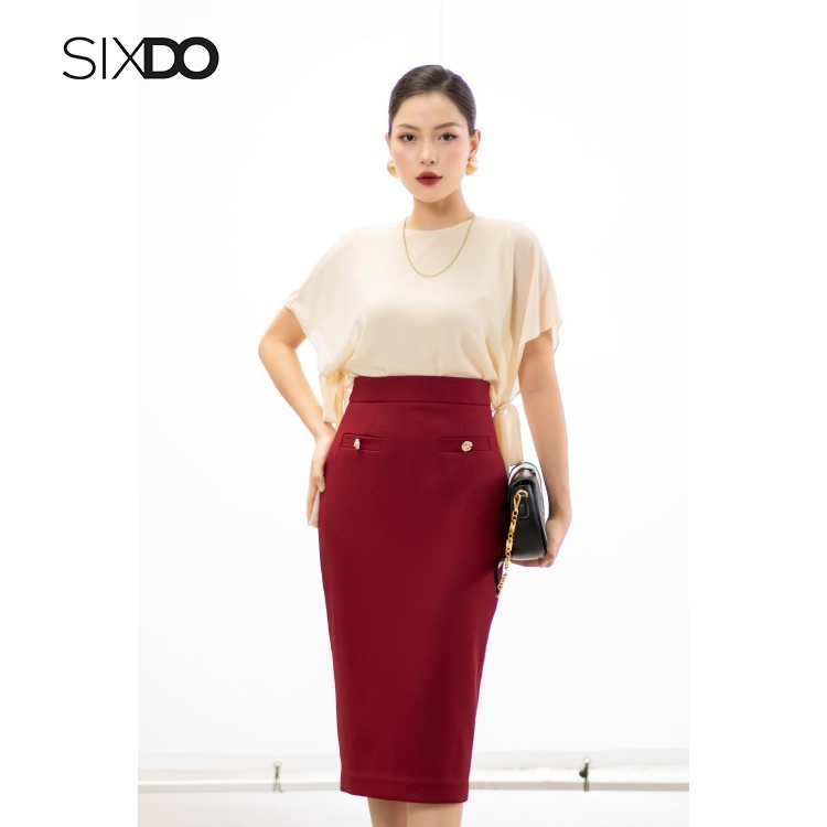 Chiffon wing bat wing sixdo flap (Batwing Chiffon Top)