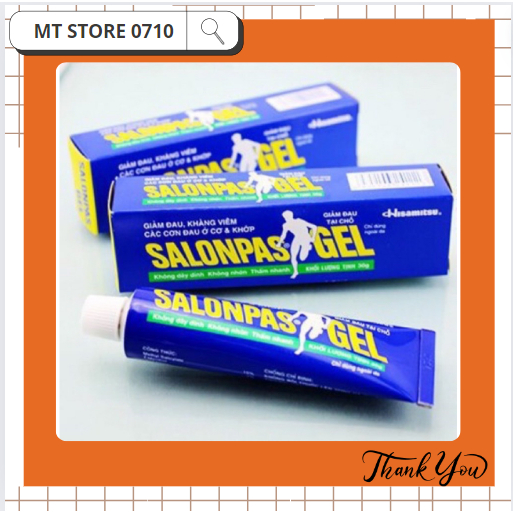 [Shopezi Mall] Salonpas Gel - Gel Massage Rear pain quickly. Type 30g