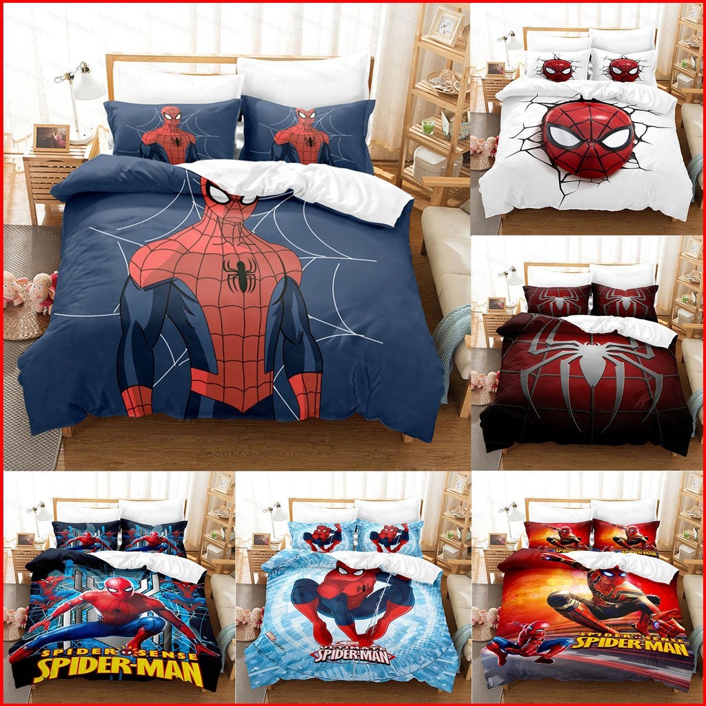 YG Spider-Man Bedding bedding for bedding 3in1 beds can be washed with family bedroom dormitory