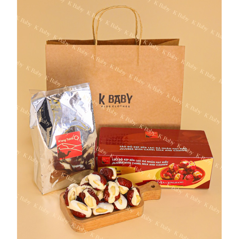 Red Apple Candy Candy Milk Milk Cash Cash Cashan Cashew Cash Cashew Box of 300gr 20 tablets