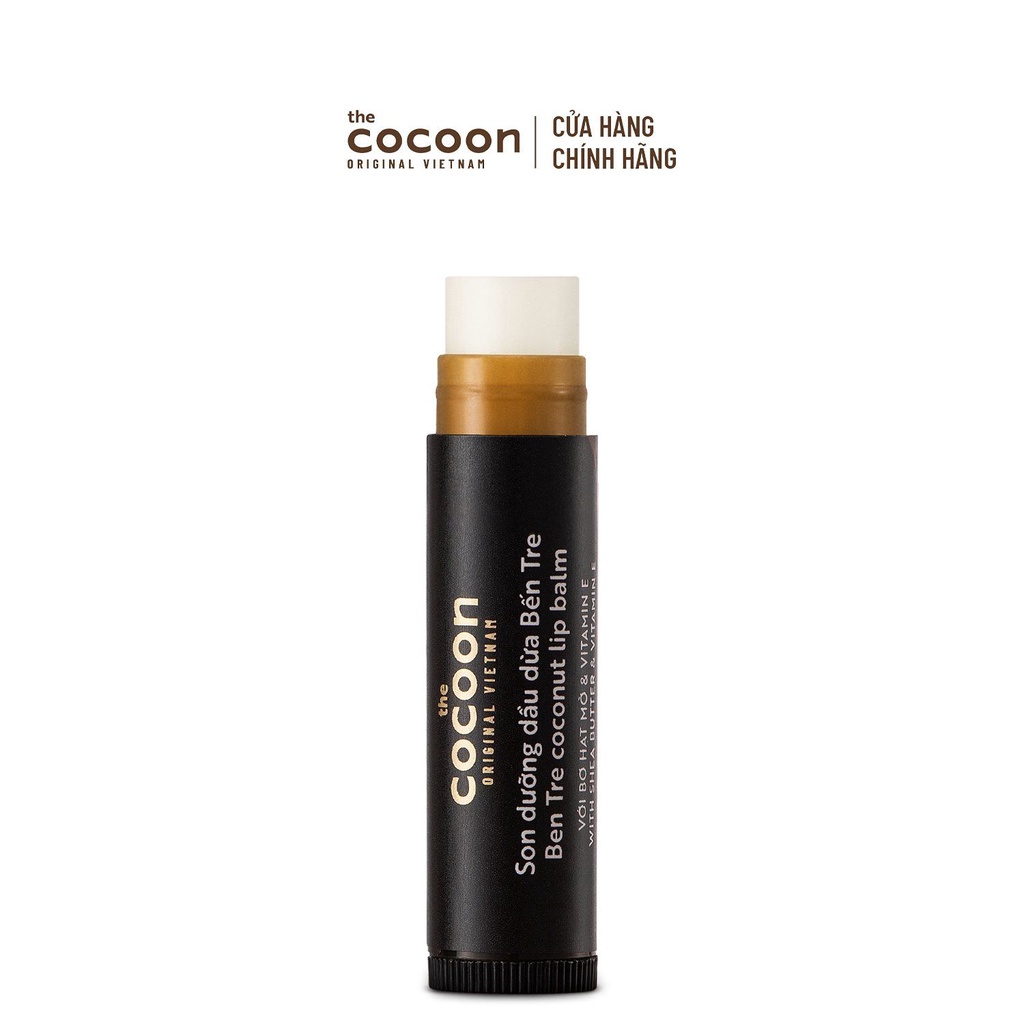 Ben Tre Cocoon coconut oil lip balm Moisturizing lips 5g