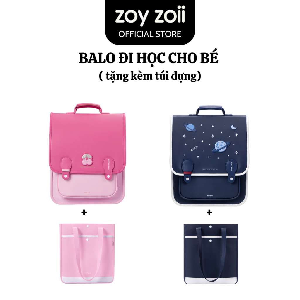Hunchback backpack for boys and girls to go to genuine elementary school zoyzoii paired with vintage series Backpack B33