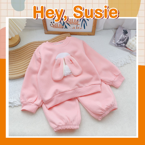 S6455- Set of pink rabbits, size 9-24kg