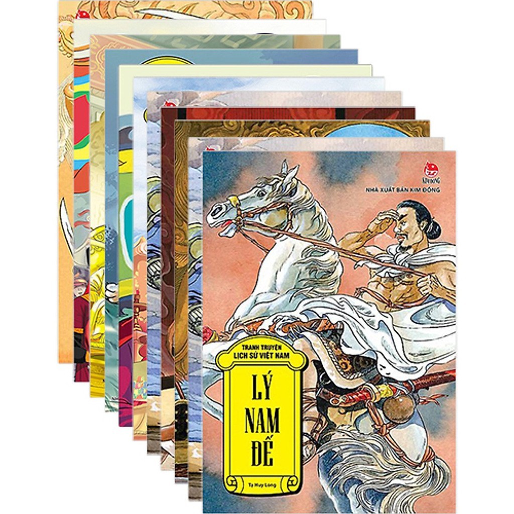 Painting book - Combo comics of Vietnam History Story (44 books)