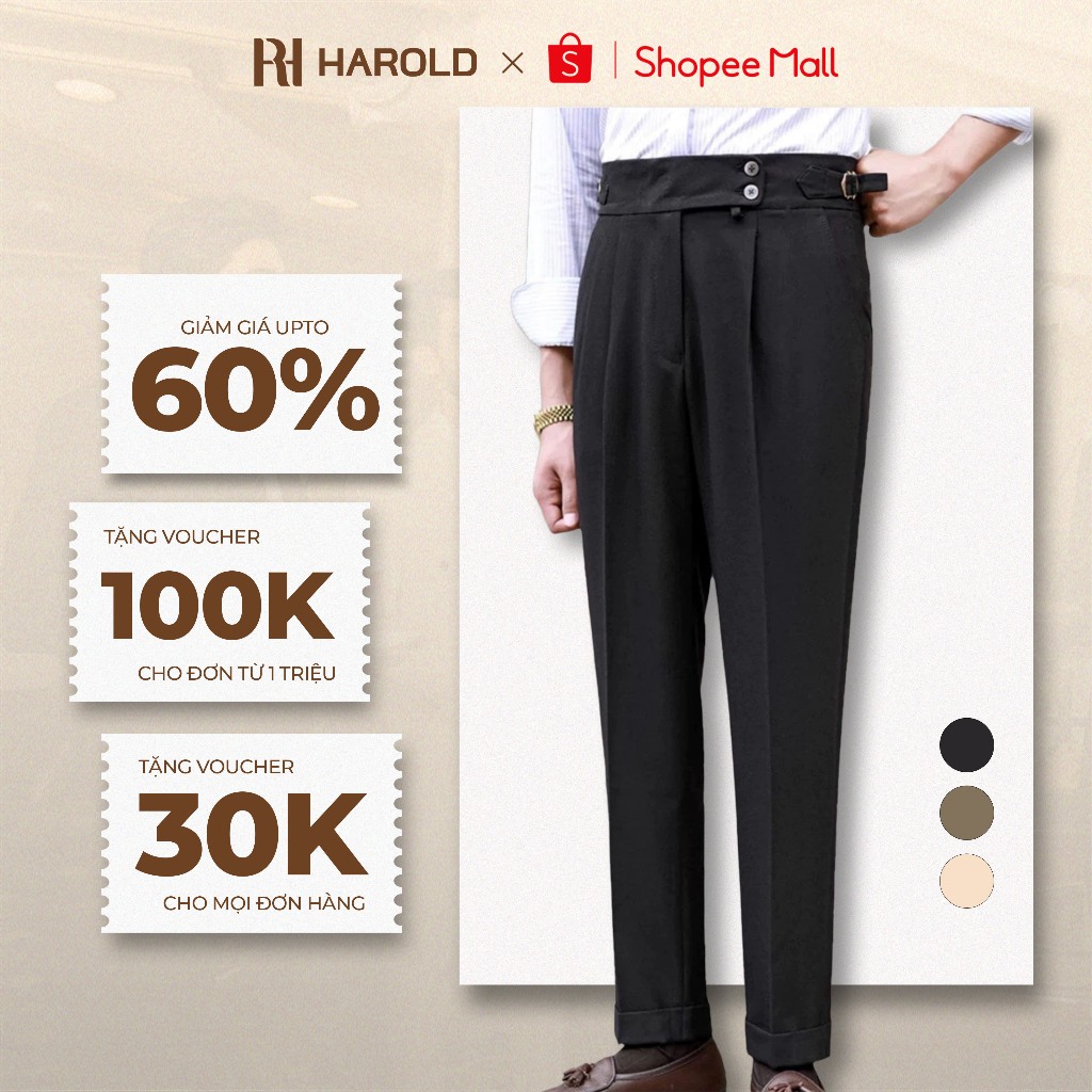 Harold Sidetab Season 2 high -grade high -grade high -tall high -tall 2 pants, cool, anti -wrinkle stretch, standing form