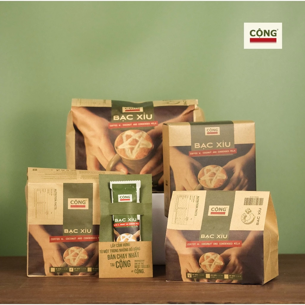 [Shopezi Mall] Set 10 20 30 50 Silver Coffee Coffee C+ (Stick No Box, No League) Add Coffee