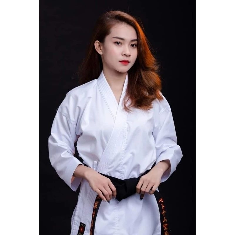 Karatedo martial arts ✅ High quality khaki material, thick +martial arts clothes, genuine martial arts tools