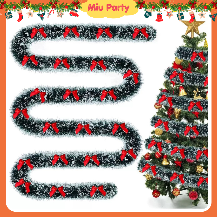 2 Meter Long Mink Rope, Thick Genuine Type, Christmas Tree Decoration - Miu Party