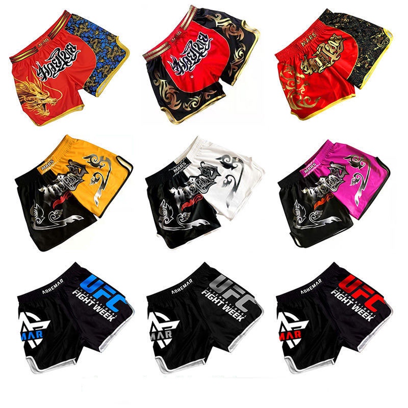 Boxing / Muay Thai style sports shorts for men