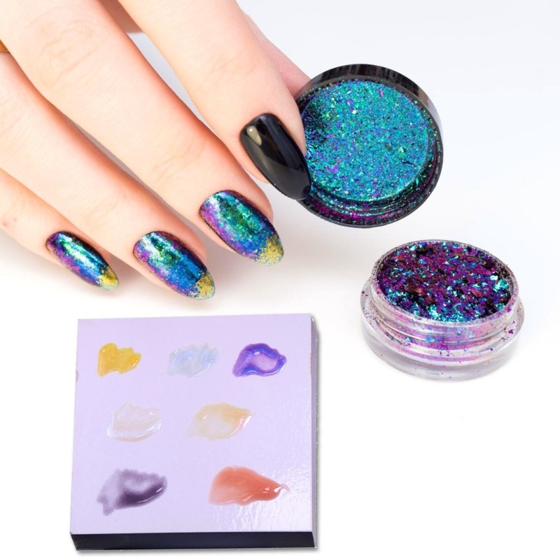 Siy Nail Technician Supplies The Mixing Tray uses a fingernail paper instrument