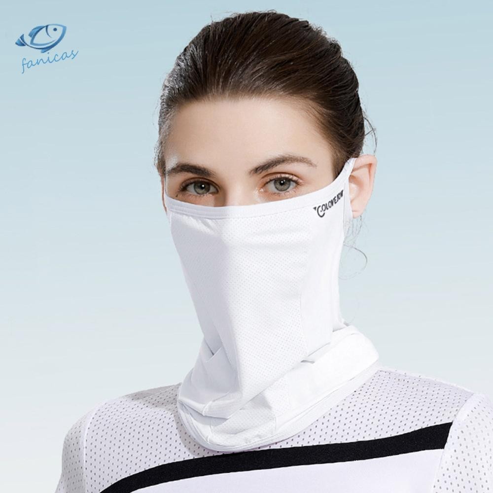Mặt nạ Unisex Thoáng Khí Ice Silk Mềm Chống Tia Cực tím Mỏng Cho Golf Ngoài Trời [Fanicas.vn]