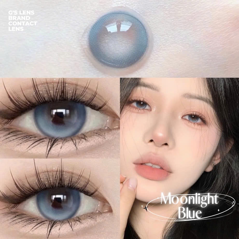 Gslens Moonlight Blue Blue Filter contact lenses Lightly relax 6 months