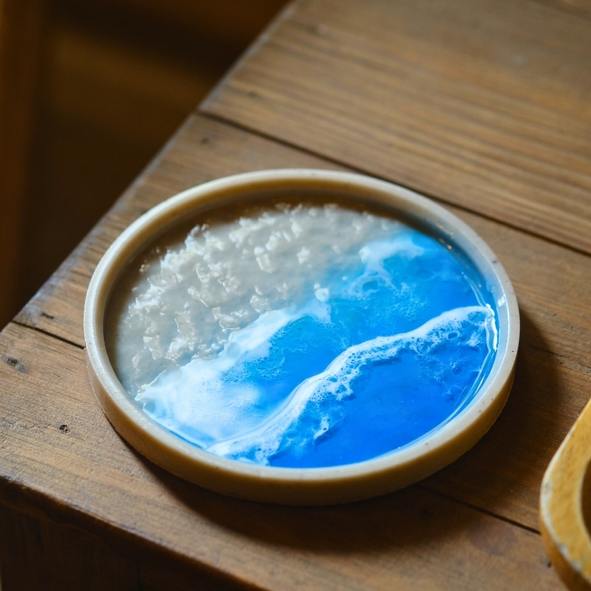 Lót ly chủ đề băng tan