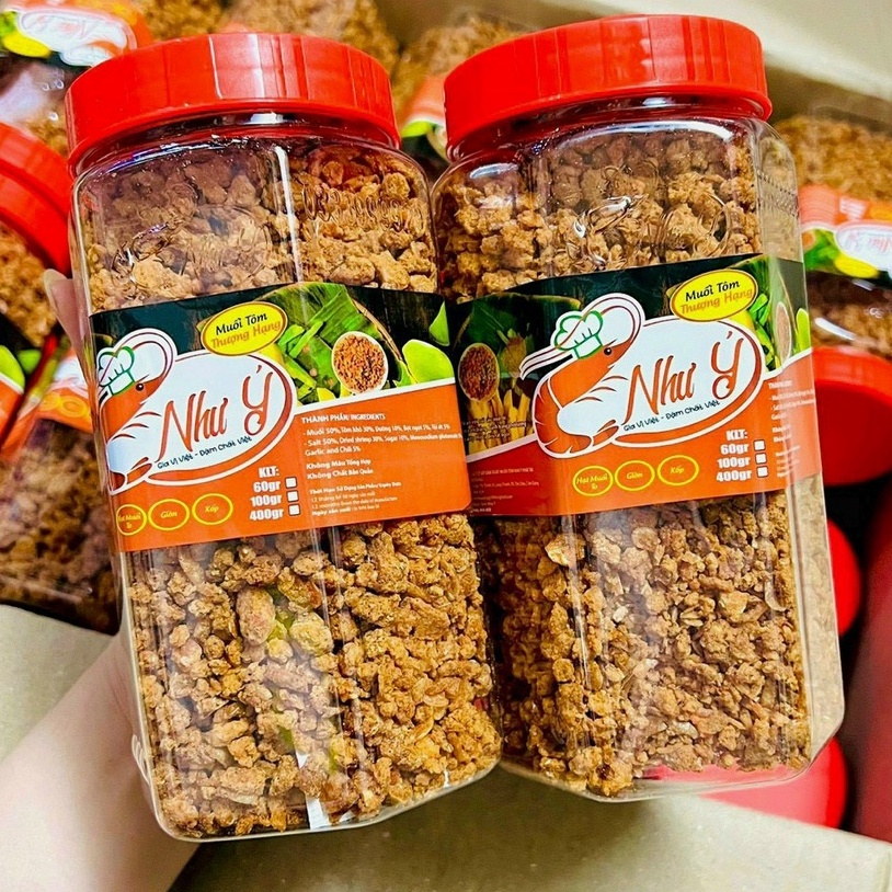 Muối Tôm Như Ý Thượng Hạng - Hạt To Hủ 400g